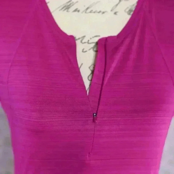 Athleta Womens Tank Top Pink Racerback Athletic Workout Sleeveless Shirt Small - Picture 5 of 15